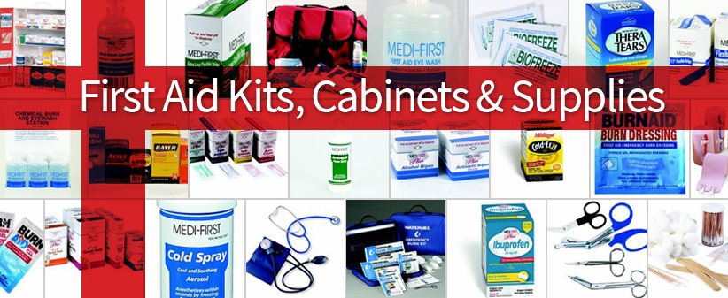 First Aid Kit and Supplies